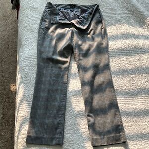 White House Black Market Gray Dress Pants with Smooth Texture